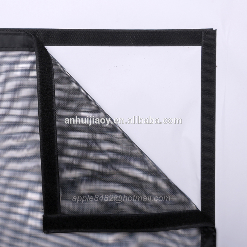 Fiberglass Plain Hands-free Collapsible Magnetic Mosquito Net Door Curtain